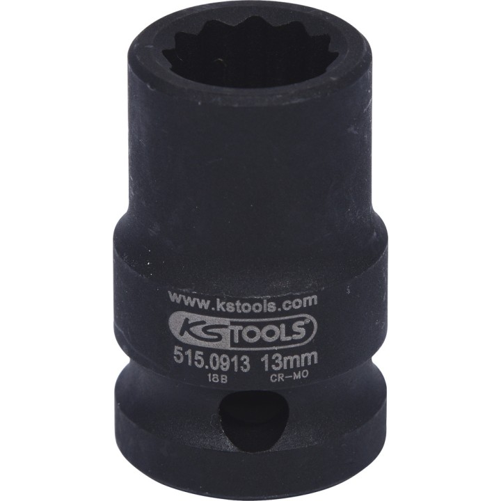 Douille choc 12p crt 1/2 13mm
