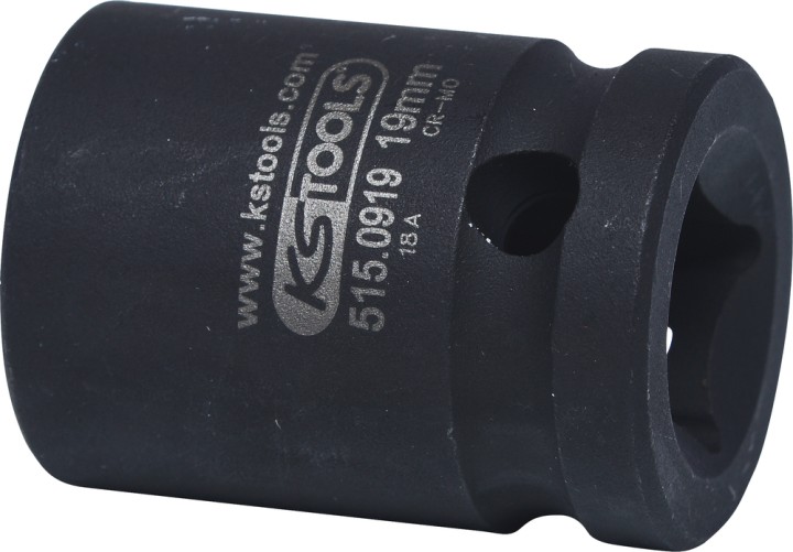 Douille choc 12p crt 1/2 19mm