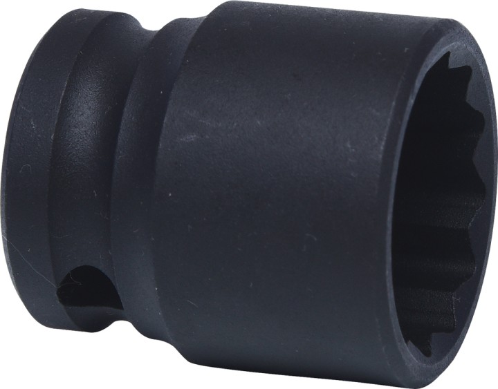 Douille choc 12p crt 1/2 24mm