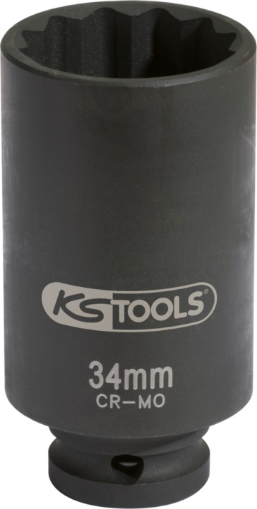 Douille choc 12pans 1/2'' 34mm