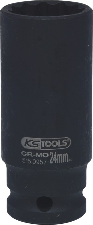 Douille choc 6 pans 1/2 24 mm