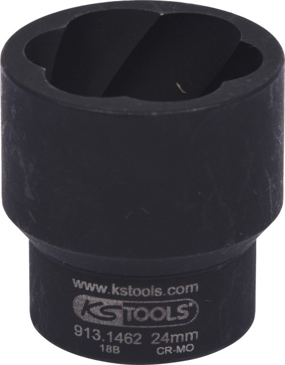 Douille choc écrous 1/2'' 24mm