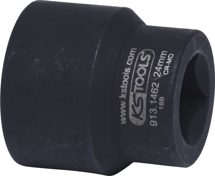 Douille choc écrous 1/2'' 24mm