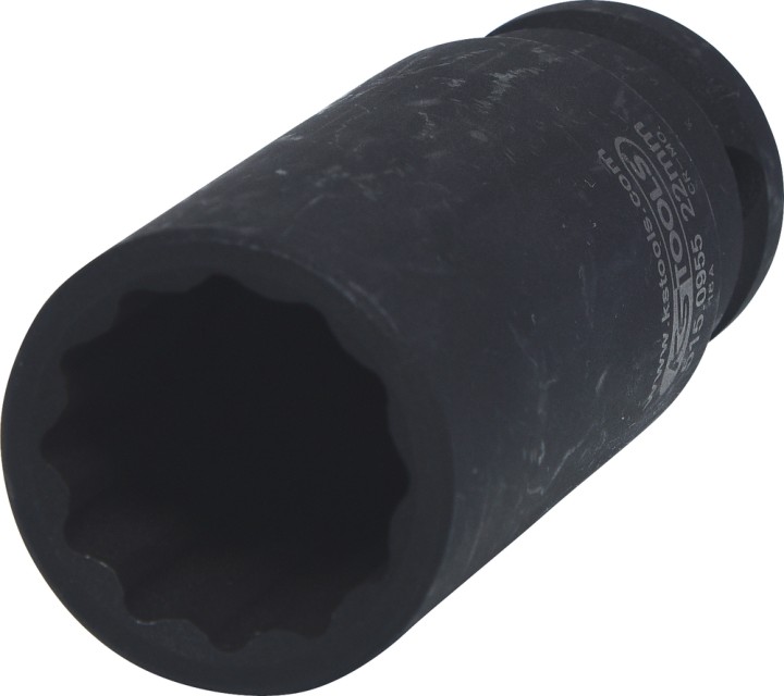 Douille chocs 12p lg 1/2 22mm