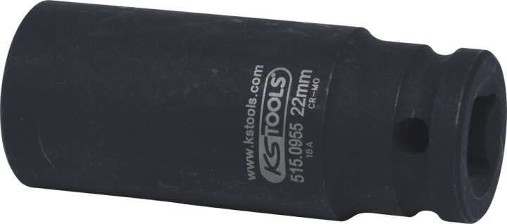 Douille chocs 12p lg 1/2 22mm