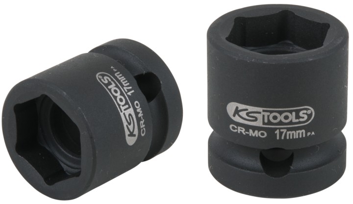 Douille chocs 6pans 1/2'' 17mm