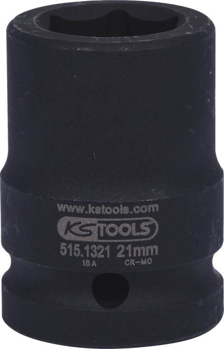 Douille chocs 6pans 3/4'' 21mm
