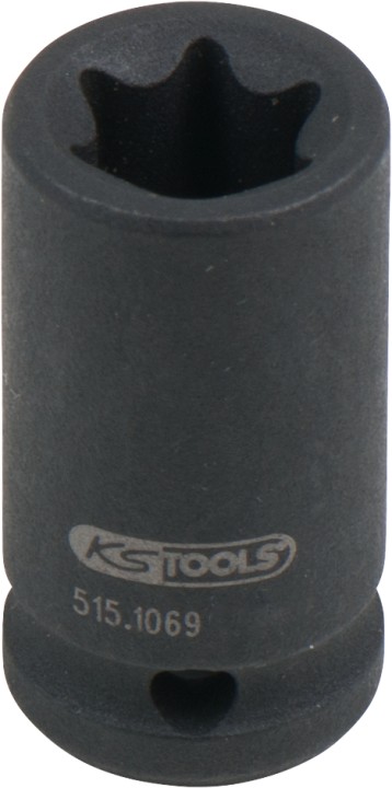 Douille chocs TORX-E 1/4’’ E10