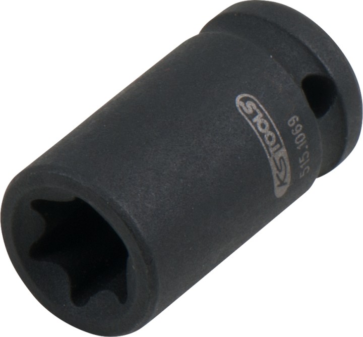 Douille chocs TORX-E 1/4’’ E10