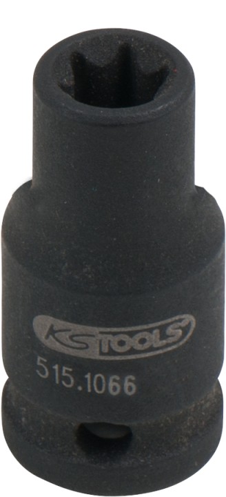 Douille chocs TORX-E 1/4’’ E6