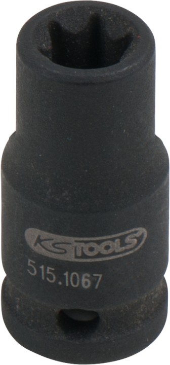 Douille chocs TORX-E 1/4’’, E7