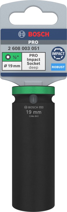 Douille Impact PRO M19 77MM 1/