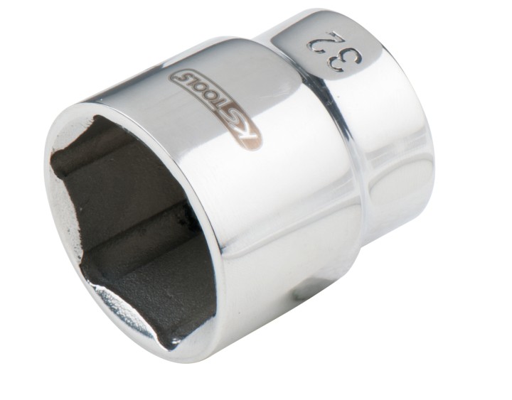 Douille INOX 6pans 3/4'' 22 mm