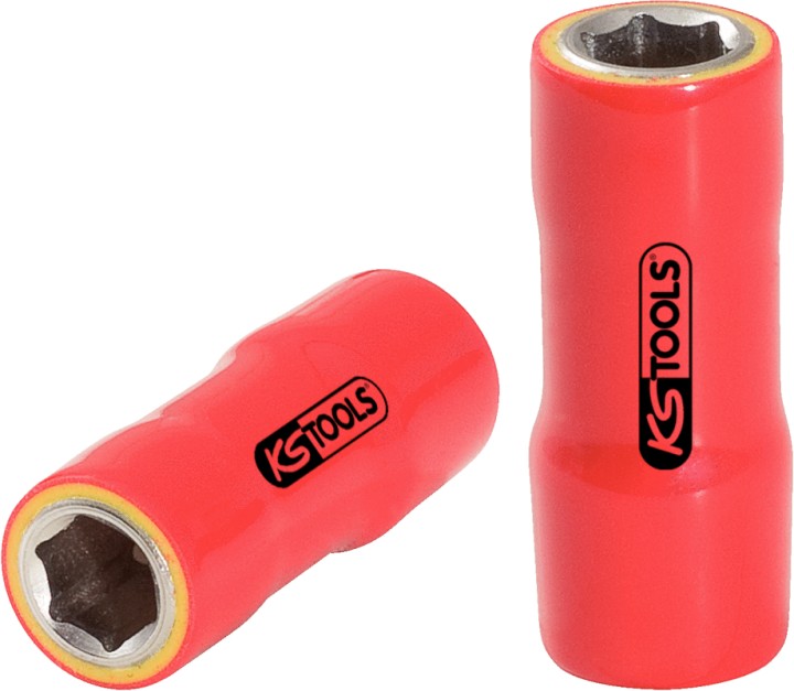 Douille isolée, 1/4'' - 11 mm