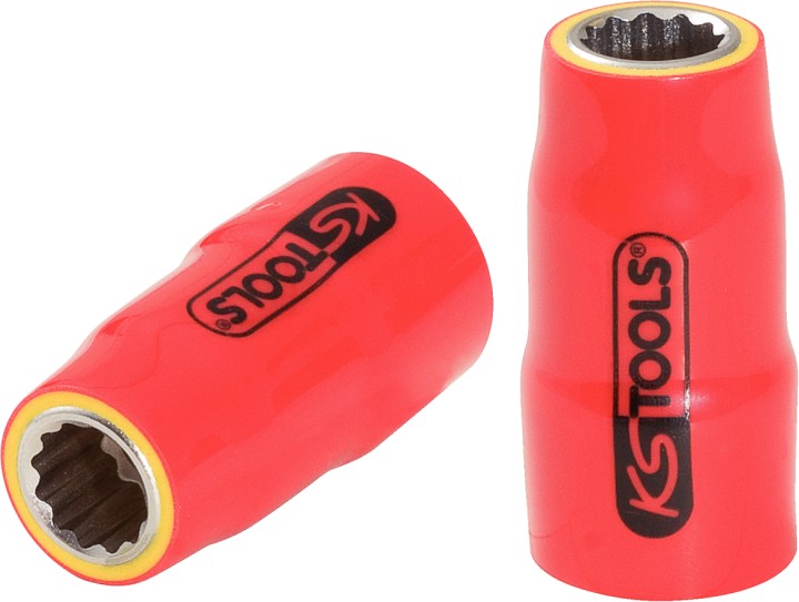 Douille isolée, 3/8'' - 17 mm