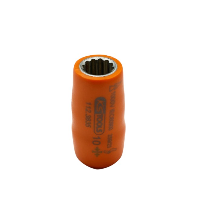 Douille isolée 3/8'' 12p, 10mm