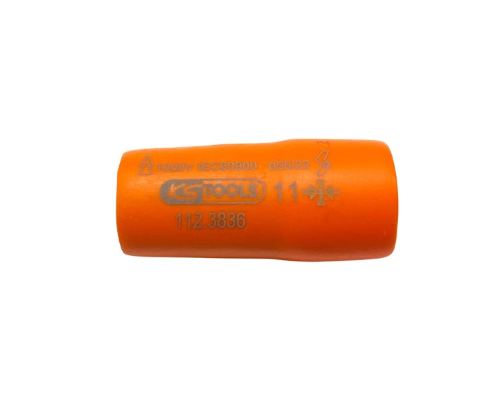 Douille isolée 3/8'' 12p, 11mm