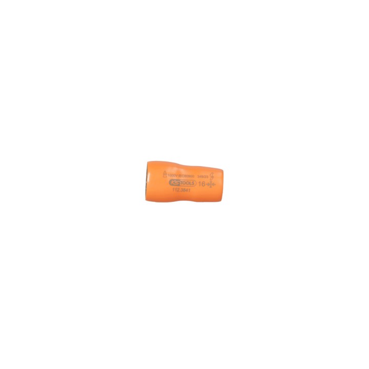 Douille isolée 3/8'' 12p, 16mm