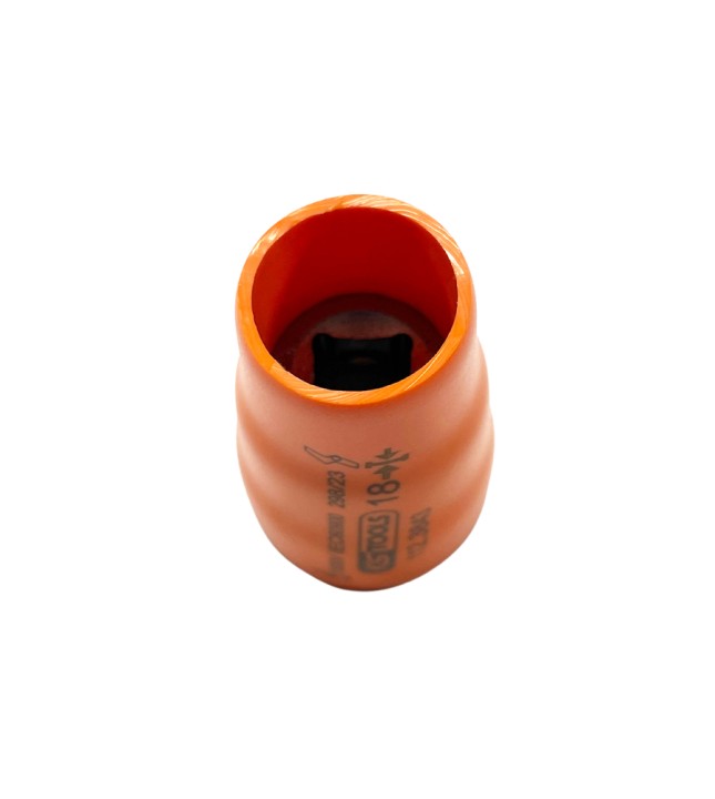 Douille isolée 3/8'' 12p, 18mm