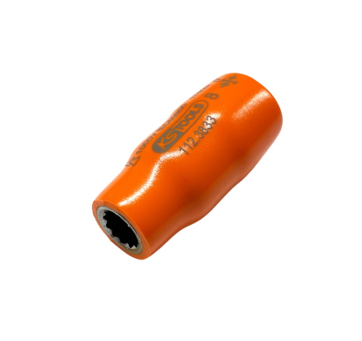 Douille isolée 3/8'' 12p, 8mm