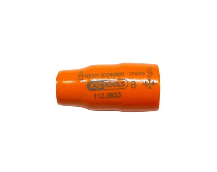 Douille isolée 3/8'' 12p, 8mm