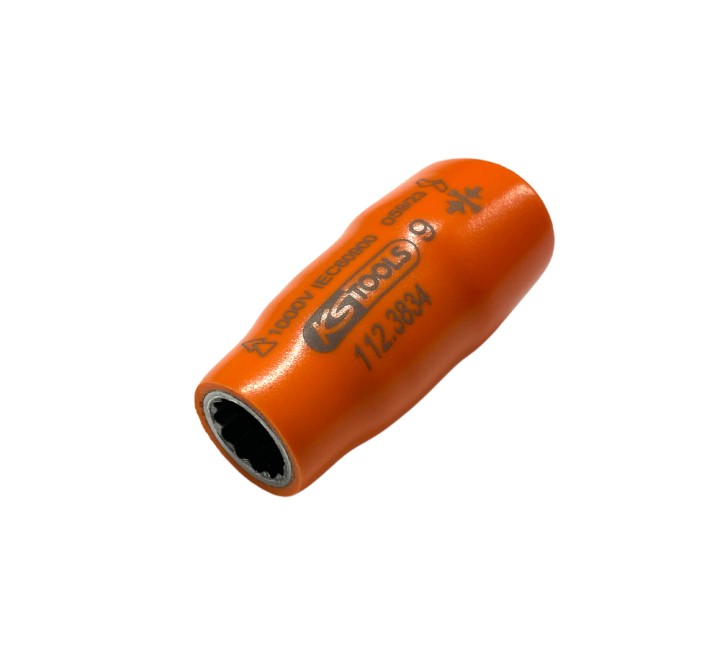Douille isolée 3/8'' 12p, 9mm