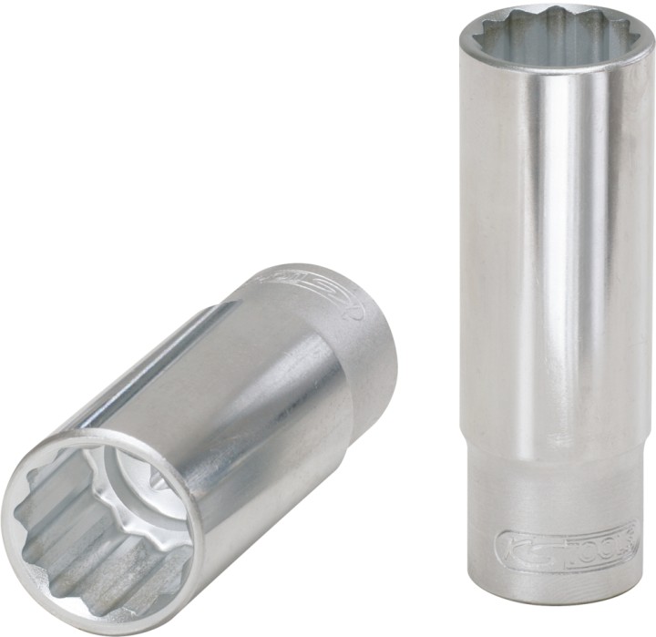 Douille lg. 12 pans,1/4'', 9mm