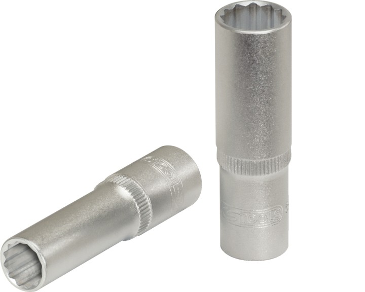 Douille lg. 12pans 3/8’’,1/2''