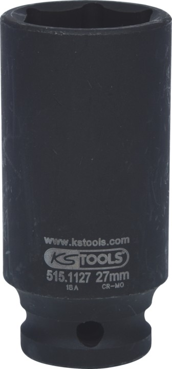Douille lg choc 12p 1/2, 27mm
