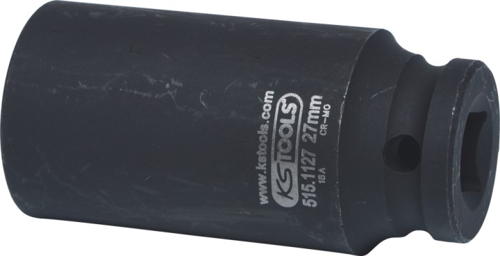 Douille lg choc 12p 1/2, 27mm
