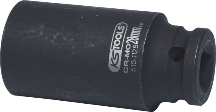 Douille lg choc 12p 1/2, 28mm