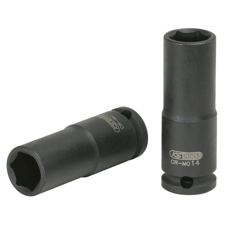 Douille lg chocs 6p 3/8, 18mm