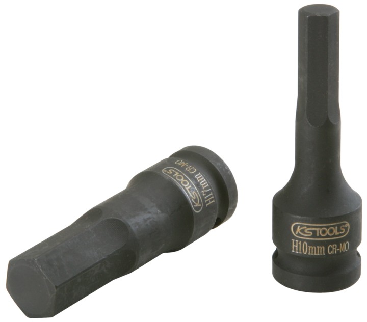 Douille mâle à choc 6p, 1/2"