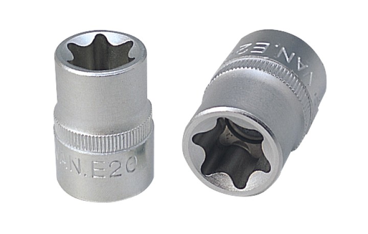 Douille TORX 1/2'' L.38mm, E12