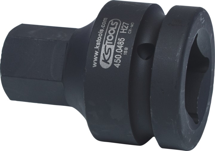 Douille tourn choc 6p 1'' 27mm