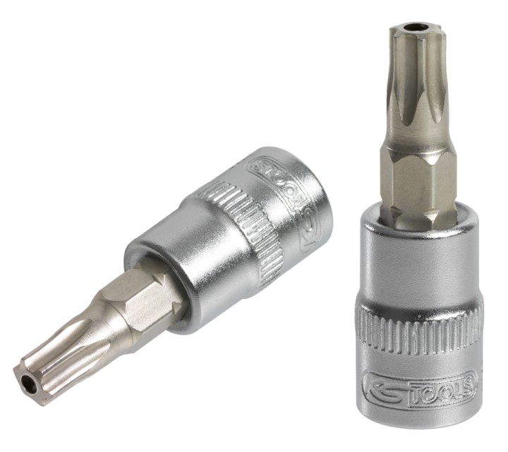 Douille tournevis, 1/4'', T15p