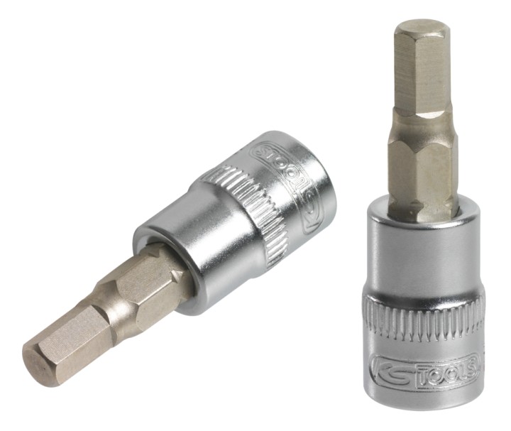 Douille tournv. 6pans 1/4, 4mm