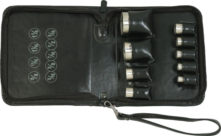 Douilles 6 pans, 3/8" - 9pcs