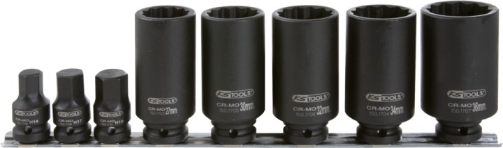 Douilles choc 6/12pans- cardan