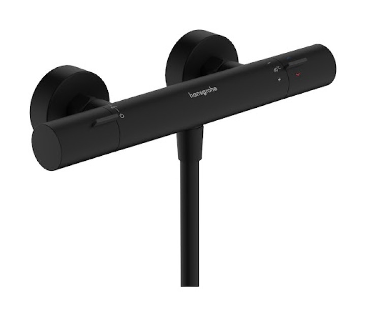 Ecostat Fine Mitigeur douche therm noir