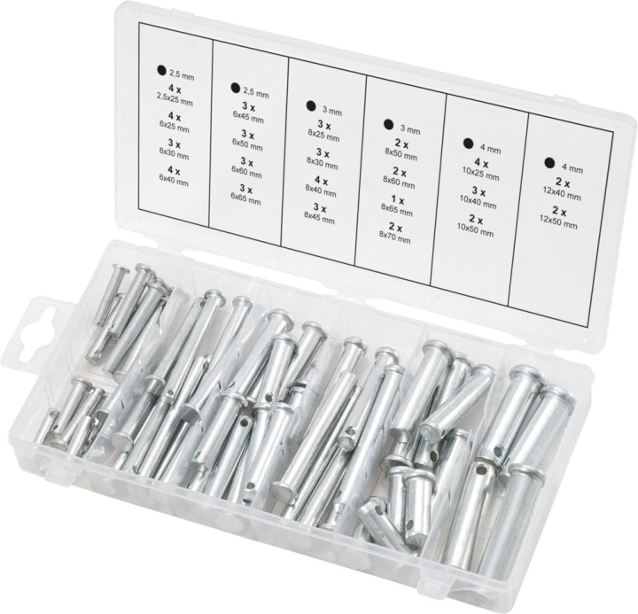 Ecrous de sécurité, 60pcs