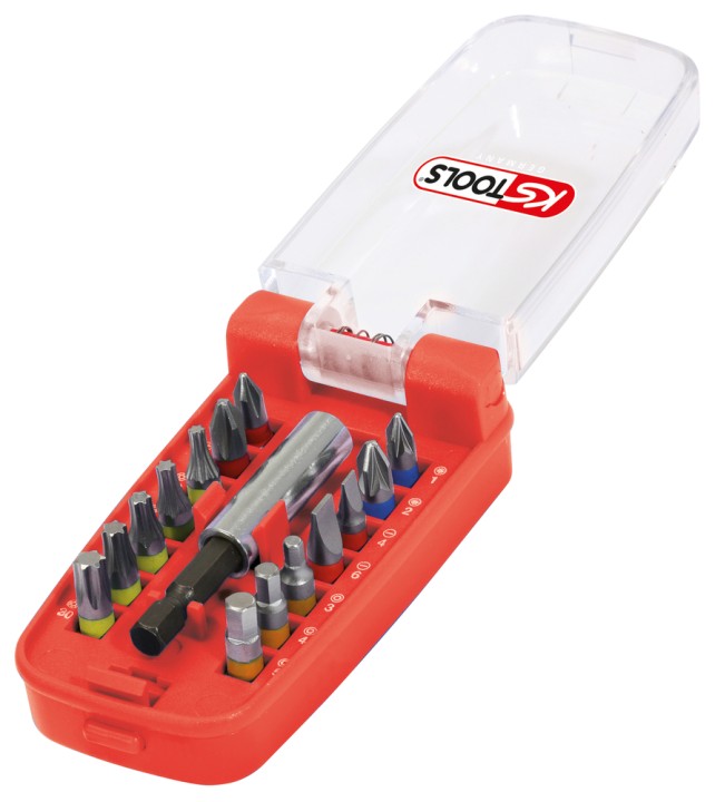 Embouts 1/4 couleur, 15pcs