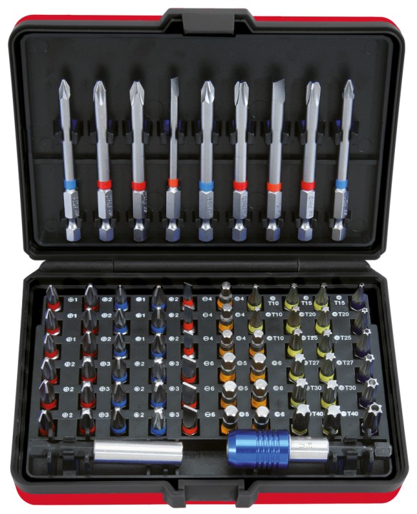Embouts 1/4 couleur, 71pcs