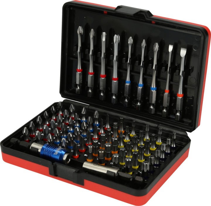 Embouts 1/4 couleur, 71pcs