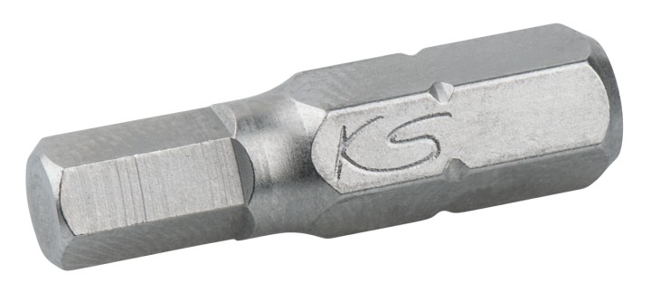 Embouts 6pans, 1/4'' L.25- 3mm