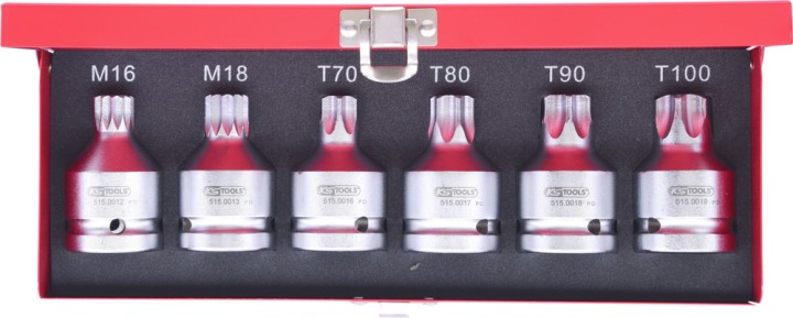 Embouts à choc XZN, TORX 3/4''