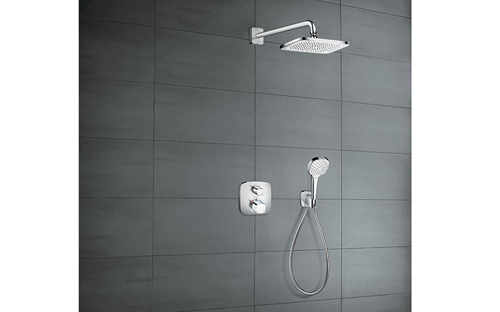 Encastrés Ensemble de douche encastrée thermostatique  Croma E 240/Ecostat E