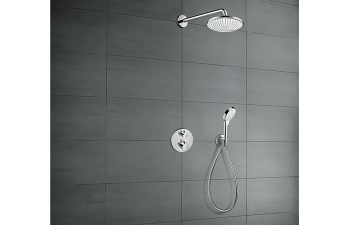 Encastrés Ensemble de douche encastrée thermostatique  Crometta S 240/Ecostat S