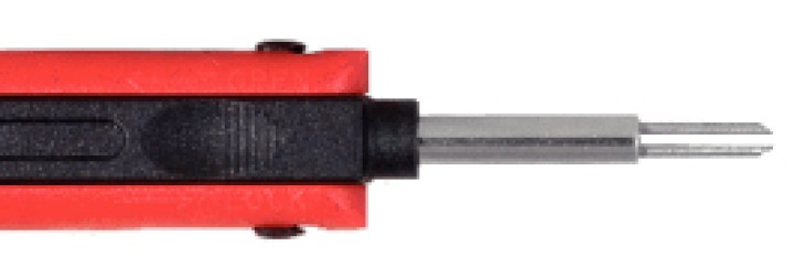 Extrac. cosse- connecteur plat