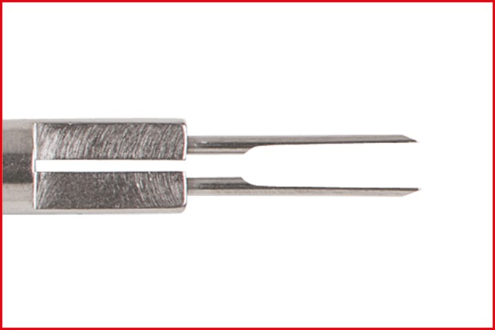 Extrac. cosses connecteur plat